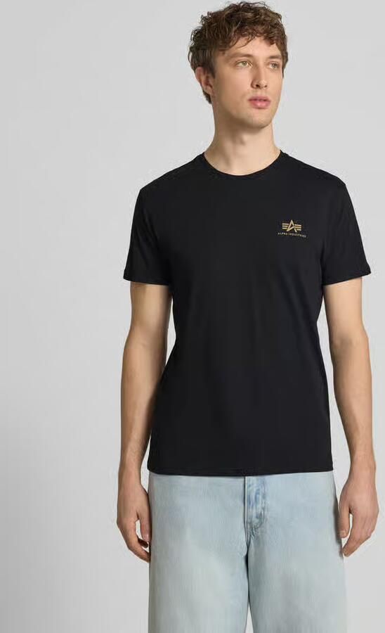 Alpha industries Backprint T Camo Print T-shirts Kleding black woodland camo maat: XXL beschikbare maaten:S M L XXL - Foto 9