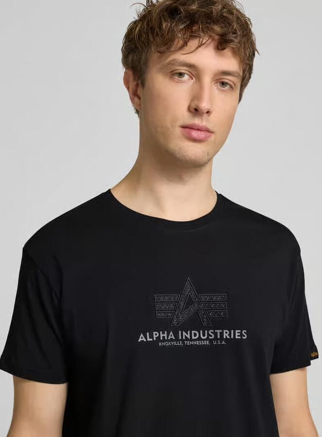 Alpha industries T-shirt van katoen model 'BASIC'