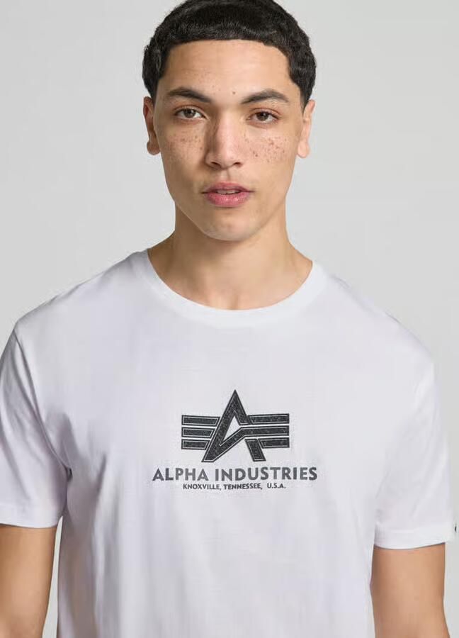 Alpha industries T-shirt van katoen model 'BASIC'