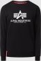 Alpha industries Sweatshirt met labelprint model 'BASIC' - Thumbnail 1