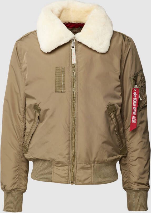 Alpha industries Bomberjack met labeldetail model 'INJECTOR III'