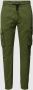 Alpha industries Tapered fit cargobroek met elastische boorden - Thumbnail 1
