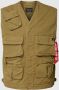 Alpha industries Military Vest Bodywarmers Kleding olive maat: XL beschikbare maaten:S M L XL - Thumbnail 2