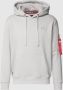 Alpha industries Hoodie met labeldetails model 'BACK PRINT HOODY' - Thumbnail 2