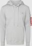 Alpha industries Hoodie met labeldetails model 'BACK PRINT HOODY' - Thumbnail 1