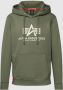 Alpha industries Hoodie met labelprint model 'BASIC' - Thumbnail 1