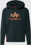 Alpha industries Bluza Basic 178312 353 s Groen Heren - Thumbnail 1