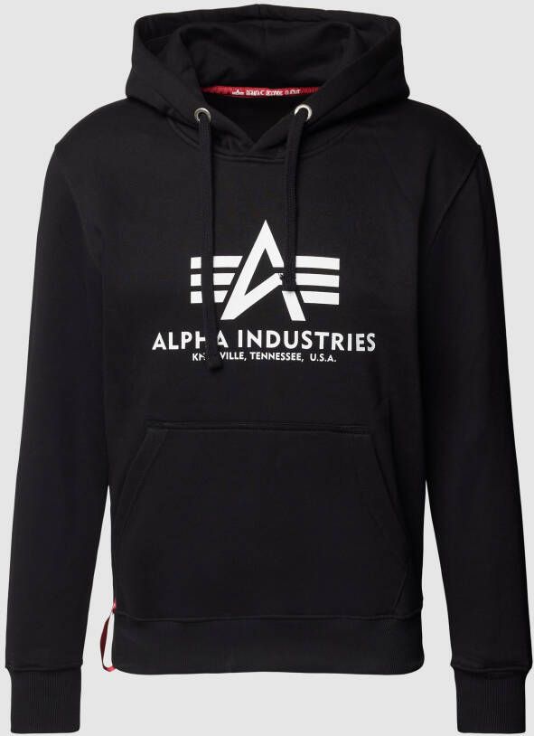 Alpha industries Bluza Basic Hoodie 178312 03 XS Zwart Heren