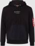 Alpha industries Zwarte Sweaters Stijlvol en Trendy Black Heren - Thumbnail 1