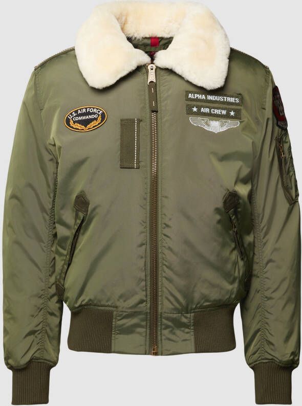 Alpha industries Jack met labeldetails model 'Injector'