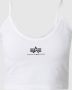 Alpha industries Basic Crop-top Sl T-shirts Kleding white maat: XS beschikbare maaten:XS M L - Thumbnail 1