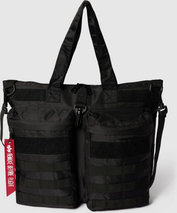 Alpha industries Schoudertas met labeldetails model 'Tactical'