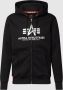 Alpha industries Sweatjack met labeldetails model 'BASIC ZIP HOODY' - Thumbnail 1