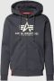 Alpha industries Sweatjack met labeldetails model 'BASIC ZIP HOODY' - Thumbnail 1