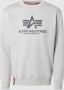 Alpha industries Sweatshirt met logoprint model 'BASIC SWEATER' - Thumbnail 1