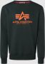 Alpha industries Sweatshirt met logoprint model 'BASIC SWEATER' - Thumbnail 1