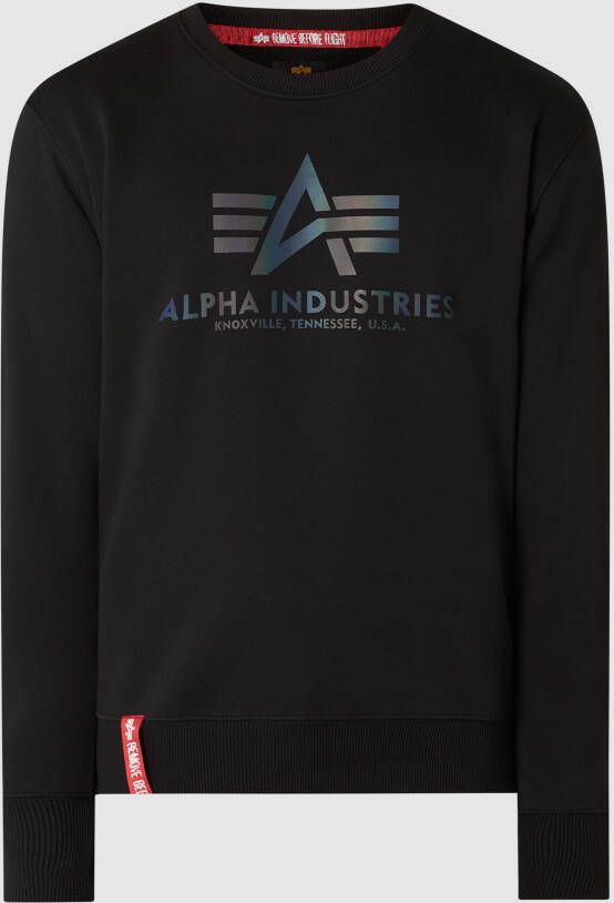 alpha industries Sweatshirt met reflecterend logo