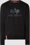 Alpha industries Basic Sweater Rainbow Reflective Print 178302Rr 03 Zwart Heren - Thumbnail 1