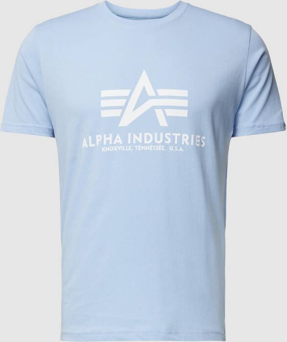 alpha industries T-shirt met labelprint
