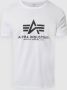 Alpha industries T-shirt met labelprint model 'BASIC' - Thumbnail 1