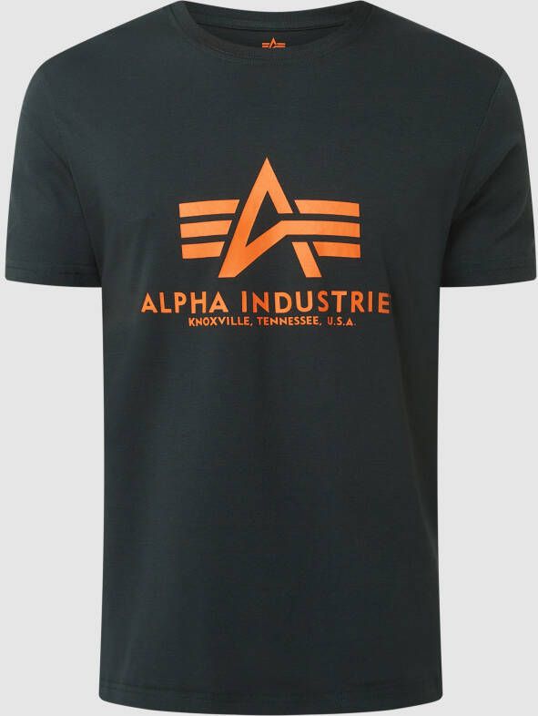 Alpha industries Basic T-shirts Kleding dark petrol maat: M beschikbare maaten:S M