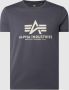 Alpha industries T-shirt met labelprint model 'BASIC' - Thumbnail 1