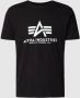 Alpha industries Basic T-shirts Kleding black maat: S beschikbare maaten:S - Thumbnail 3