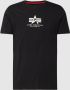 Alpha industries Basic T Ml T-shirts Kleding Black maat: L beschikbare maaten:S M L - Thumbnail 3