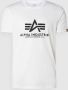 Alpha industries T-shirt met labelprint model 'BASIC' - Thumbnail 2