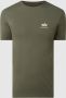 Alpha Industries Shirt met ronde hals BASIC T SMALL LOGO - Thumbnail 1