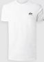 Alpha industries Basic Small Logo T-shirts Kleding white maat: L beschikbare maaten:S M L XL XXL XXXL - Thumbnail 1
