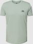 Alpha industries T-shirt met logoprint model 'BASIC T SMALL LOGO' - Thumbnail 1