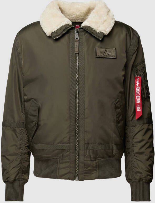 Alpha industries Bomberjack met bontkraag