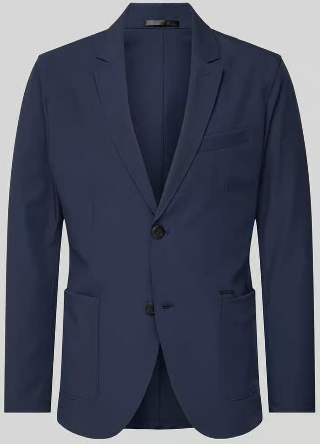 AlphaTauri Slim fit 2-knoops colbert met reverskraag model 'OBOSS' - Foto 2