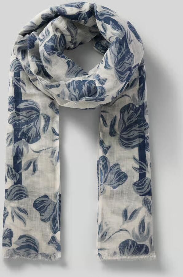 Altea Sjaal met all-over bloemenprint model 'Hawaii' - Foto 2