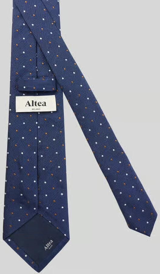 Altea Stropdas van pure zijde met labeldetail - Foto 2