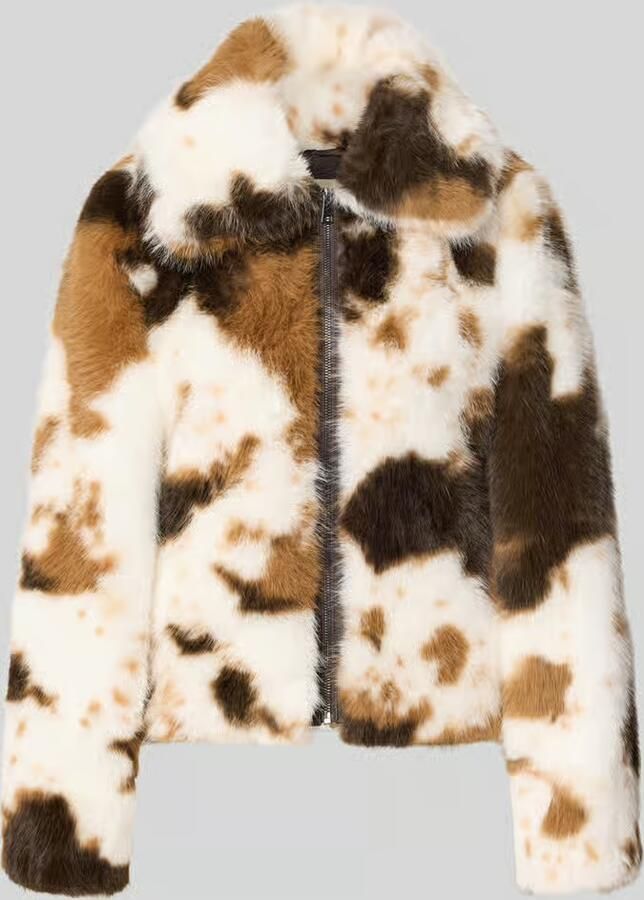 Amber & June Imitatiebontjack met dierenprint