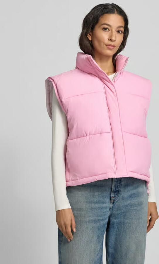American vintage Bodywarmer met opstaande kraag model 'ROFY' - Foto 2