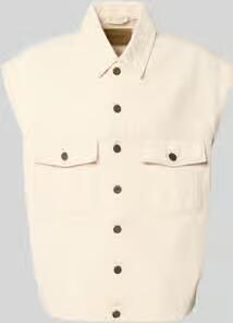 American vintage Bodywarmer van 100% katoen in denimlook model 'SNOPDOG'