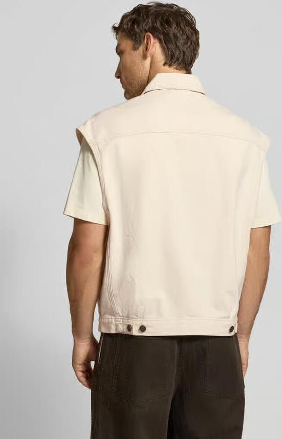 American vintage Bodywarmer van 100% katoen in denimlook model 'SNOPDOG' - Foto 2