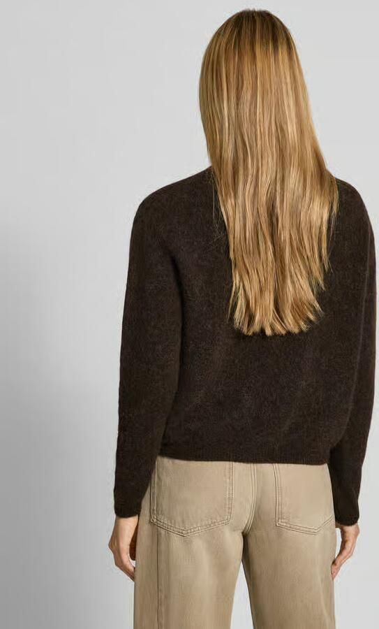 American vintage cardigan in relaxed fit van mix van wol en alpaca model 'VITOW' - Foto 3