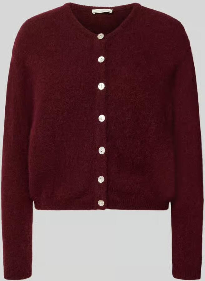American vintage cardigan in relaxed fit van mix van wol en alpaca model 'VITOW'