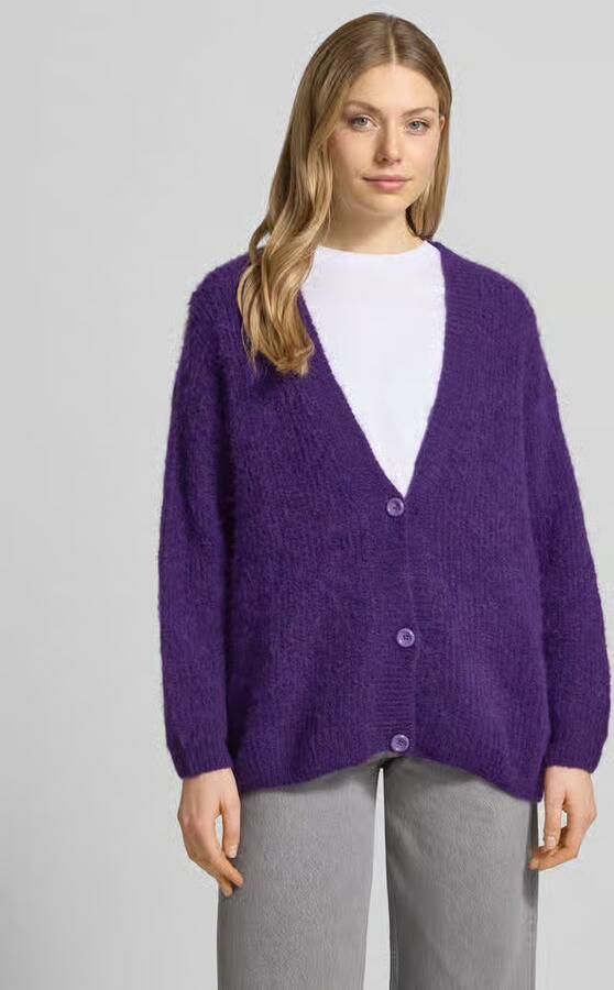 American vintage Cardigan met V-hals model 'EAST' - Foto 3