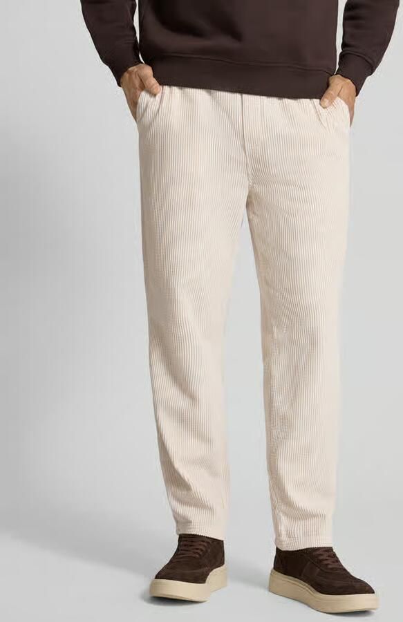 American vintage Corduroy broek met elastische band model 'PADOW' - Foto 2
