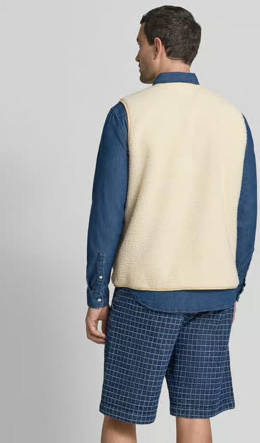 American vintage Fleecejack met steekzakken model 'HOKTOWN'