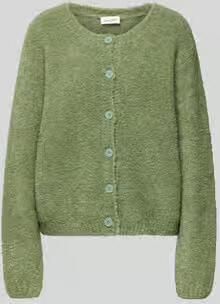 American vintage Gebreid jack met Knoopsluiting Model 'ZOLLY'