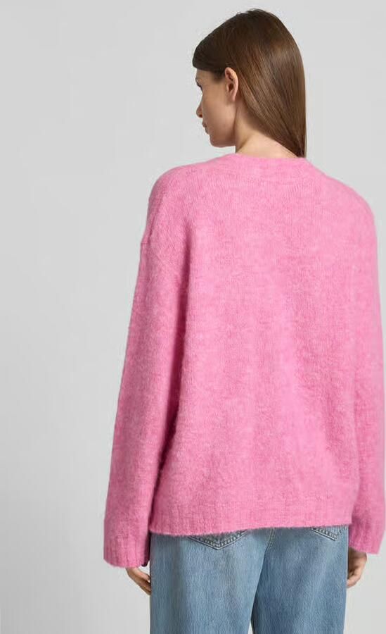 American vintage Gebreide pullover met alpaca
