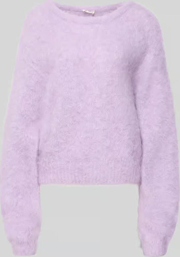 American vintage Gebreide pullover met geribde afwerkingen Model 'NIBY'