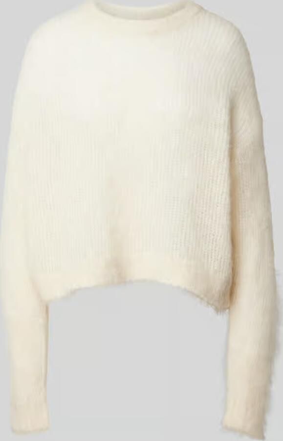 American vintage Gebreide pullover met ribboorden model 'BYMI'