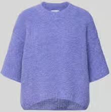 American vintage Gebreide pullover met geribde boorden Model 'ZOLLY'
